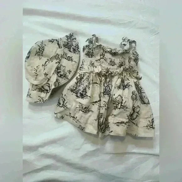 Baby Gap Size 0-3 Months Dress and Hat Set - Picture 9 of 9